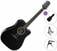 guitarra eletroacústica Takamine GD30CE Standard SET Black guitarra eletroacústica