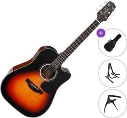 Elektro-akustična dreadnought Takamine GD30CE Standard SET Brown Sunburst Elektro-akustična dreadnought