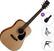 Elektroakustická gitara Dreadnought Cort AD810E Standard SET Open Pore Elektroakustická gitara Dreadnought