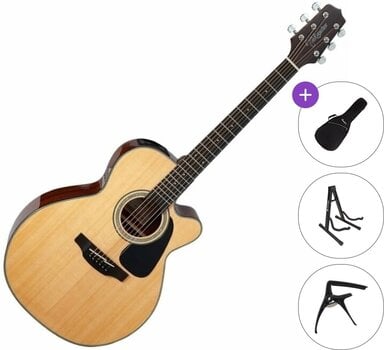 Elektroakustična jumbo Takamine GN30CE Standard SET Natural Elektroakustična jumbo - 1