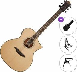 elektroakustisk guitar Bromo BAT4CE Standard SET Natural elektroakustisk guitar