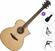 Guitare Jumbo acoustique-électrique Bromo BAT4CE Standard SET Natural Guitare Jumbo acoustique-électrique