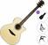 elektroakustisk gitar Bromo BAA2CE Standard SET Natural elektroakustisk gitar