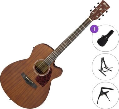 Elektroakustická kytara Jumbo Ibanez PC12MHCE-OPN Standard SET Open Pore Natural Elektroakustická kytara Jumbo - 1