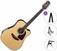 Chitară electro-acustică Dreadnought Takamine GD90CE-ZC Standard SET Natural Lucios Chitară electro-acustică Dreadnought