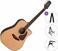 Elektroakustična dreadnought Takamine GD90CE-MD Standard SET Natural Elektroakustična dreadnought