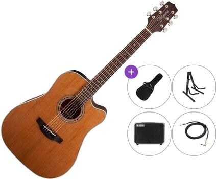Chitară electro-acustică Dreadnought Takamine GD20CE Premium SET Natural Satin Chitară electro-acustică Dreadnought - 1