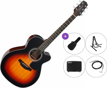 elektroakustiline kitarr Takamine GN30CE Premium SET Brown Sunburst elektroakustiline kitarr - 1