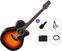 elektroakustiline kitarr Takamine GN30CE Premium SET Brown Sunburst elektroakustiline kitarr