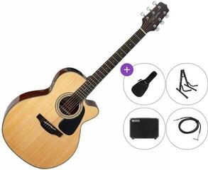 Chitarra Semiacustica Jumbo Takamine GN30CE Premium SET Natural Chitarra Semiacustica Jumbo