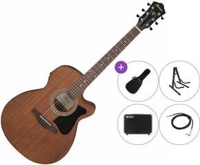 electro-acoustic guitar Ibanez VC44CE-OPN Premium SET Open Pore Natural electro-acoustic guitar