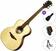 Gitara akustyczna Jumbo LAG T70A deluxe Standard SET Natural Satin Gitara akustyczna Jumbo