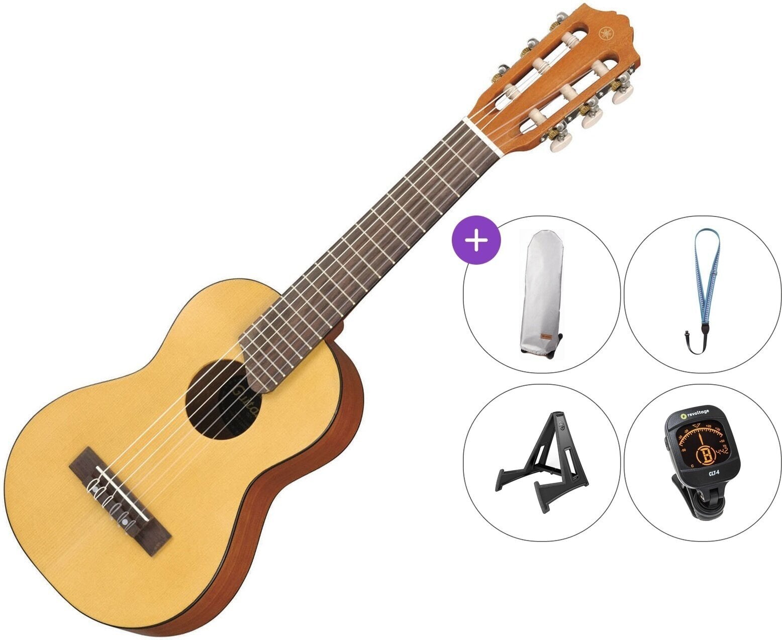 Guitalele Yamaha GL1 Premium SET Natural Guitalele