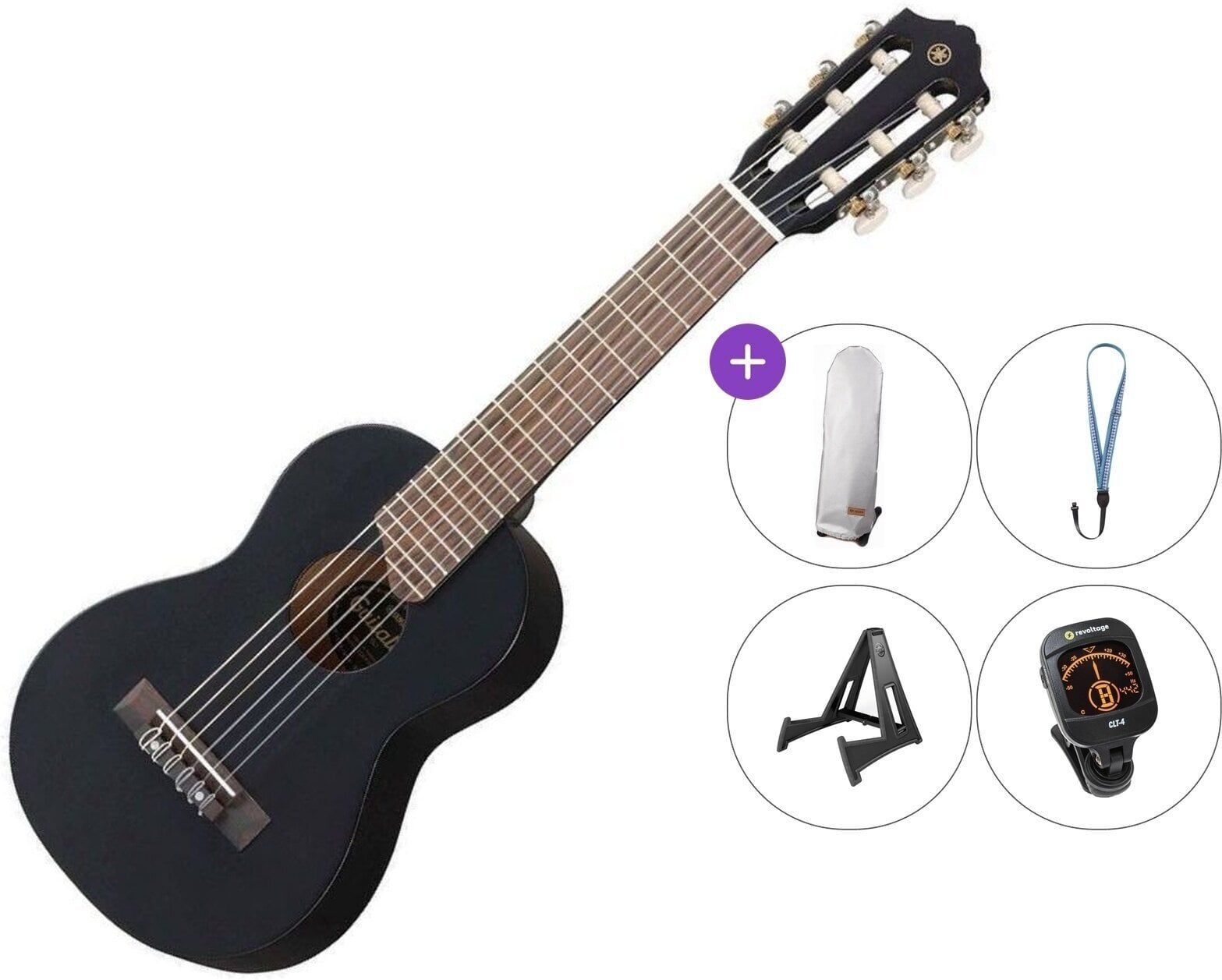 Guitalele Yamaha GL1-BK Premium SET Black Guitalele