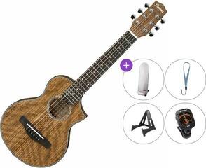 Guitalele Ibanez EWP14WB-OPN Premium SET Open Pore Natural Guitalele
