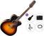 12-strunná elektroakustická kytara Takamine GJ72CE-12BSB Premium SET Brown Sunburst 12-strunná elektroakustická kytara