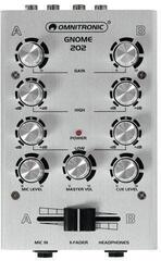 DJ maišytuvas Omnitronic GNOME 202 Silver
