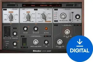 Software Plug-In FX-processor Rhodes Vari-Amp (Digitalt produkt)