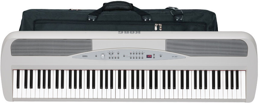 Cyfrowe stage pianino Korg SP-280 White SET Cyfrowe stage pianino