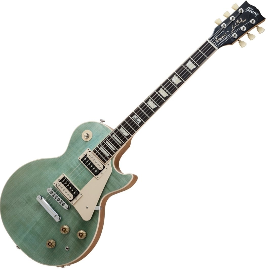 E-Gitarre Gibson Les Paul Classic 2014 Seafoam Green