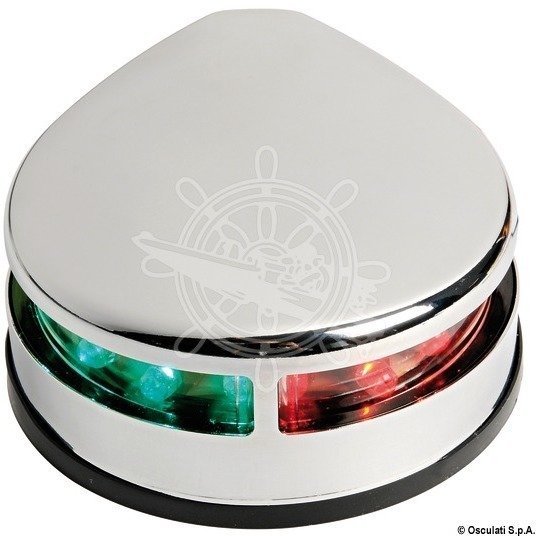 Navigacijska osvetlitev Osculati LED navigation light White ABS body. 225° bicolour