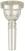 Usnik za trombon Arnolds & Sons Bass Trombone Mouthpiece 4G Usnik za trombon
