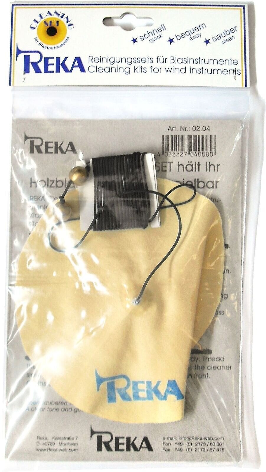 Set za čišćenje Reka Bariton Sax Set za čišćenje