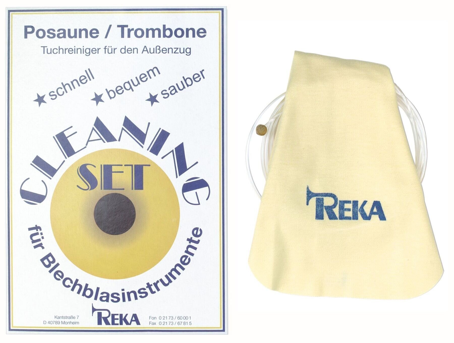 Cleaning kit Reka Trombone Swab Cleaning kit