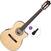 Класическа китара с предусилвател Ibanez GA35TCE-NT Basic SET 4/4 Natural High Gloss Класическа китара с предусилвател