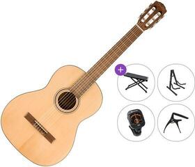 Klassieke gitaar Fender CN-30WN Nylon Premium SET 4/4 Natural Klassieke gitaar