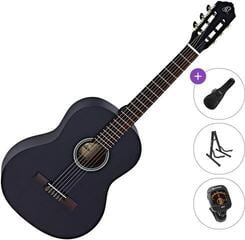 Klassieke gitaar Ortega RST5MBK Standard SET 4/4 Satin Black Klassieke gitaar