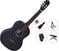 Klassieke gitaar Ortega RST5MBK Premium SET 4/4 Satin Black Klassieke gitaar