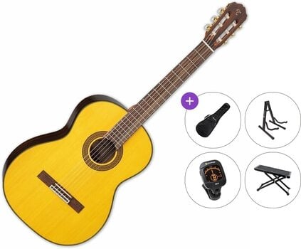 Klassisk gitar Takamine GC5 Premium SET 4/4 Natural Klassisk gitar - 1