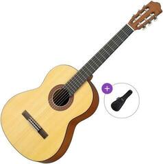 Classical guitar Yamaha C40M Basic SET 4/4 Natural Classical guitar