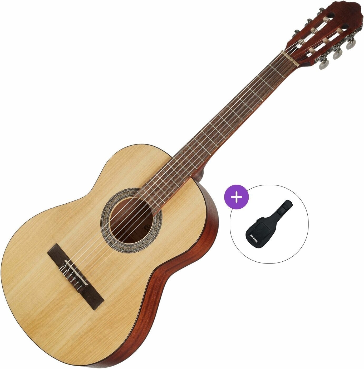 Classical guitar Cort AC200 OP Basic SET Open Pore Classical guitar
