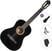 Guitare classique Valencia VC104 Standard SET 4/4 Black Guitare classique