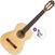 Semi-klassieke gitaar voor kinderen Ortega R121 Basic SET Natural Semi-klassieke gitaar voor kinderen