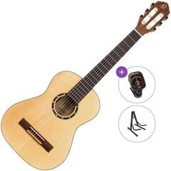 Semi-klassieke gitaar voor kinderen Ortega R121 Standard SET Natural Semi-klassieke gitaar voor kinderen