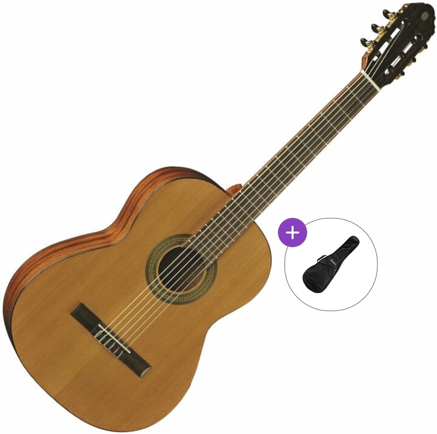 Klasična gitara Eko guitars Vibra 200 Basic SET 4/4 Natural Klasična gitara