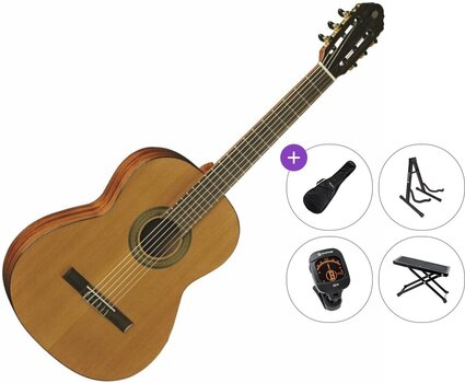 Klasična gitara Eko guitars Vibra 200 Premium SET 4/4 Natural Klasična gitara - 1