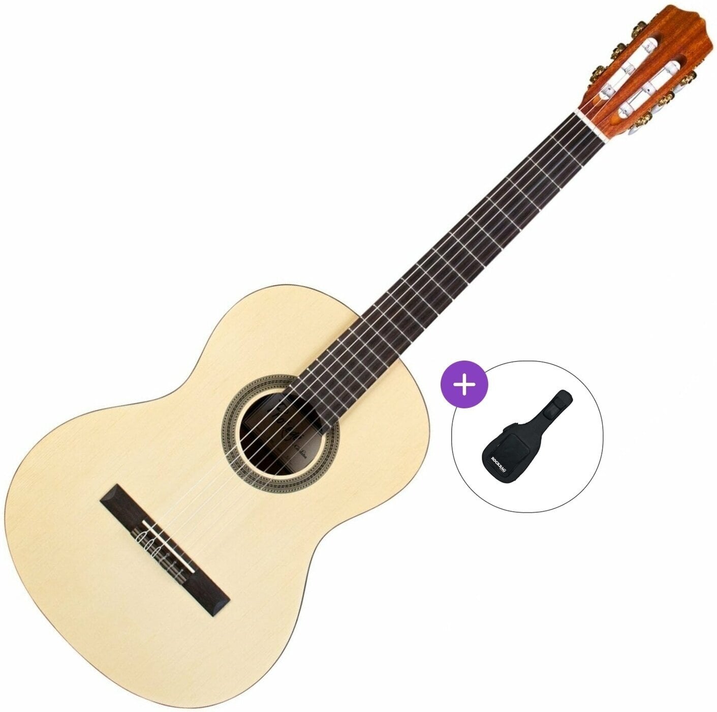 3/4 klassieke gitaar voor kinderen Cordoba C1M 3/4 Basic SET Natural 3/4 klassieke gitaar voor kinderen
