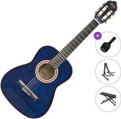 Guitarra clásica Valencia VC102 Standard SET Blue Sunburst Guitarra clásica