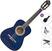 1/2 Konzertgitarre für Kinder Valencia VC102 Standard SET Blue Sunburst 1/2 Konzertgitarre für Kinder