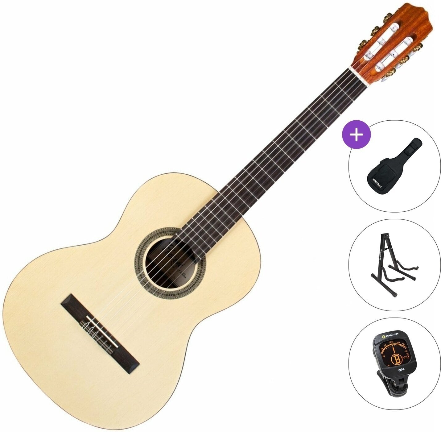 Classical guitar Cordoba C1M 3/4 Standard SET Natural Classical guitar