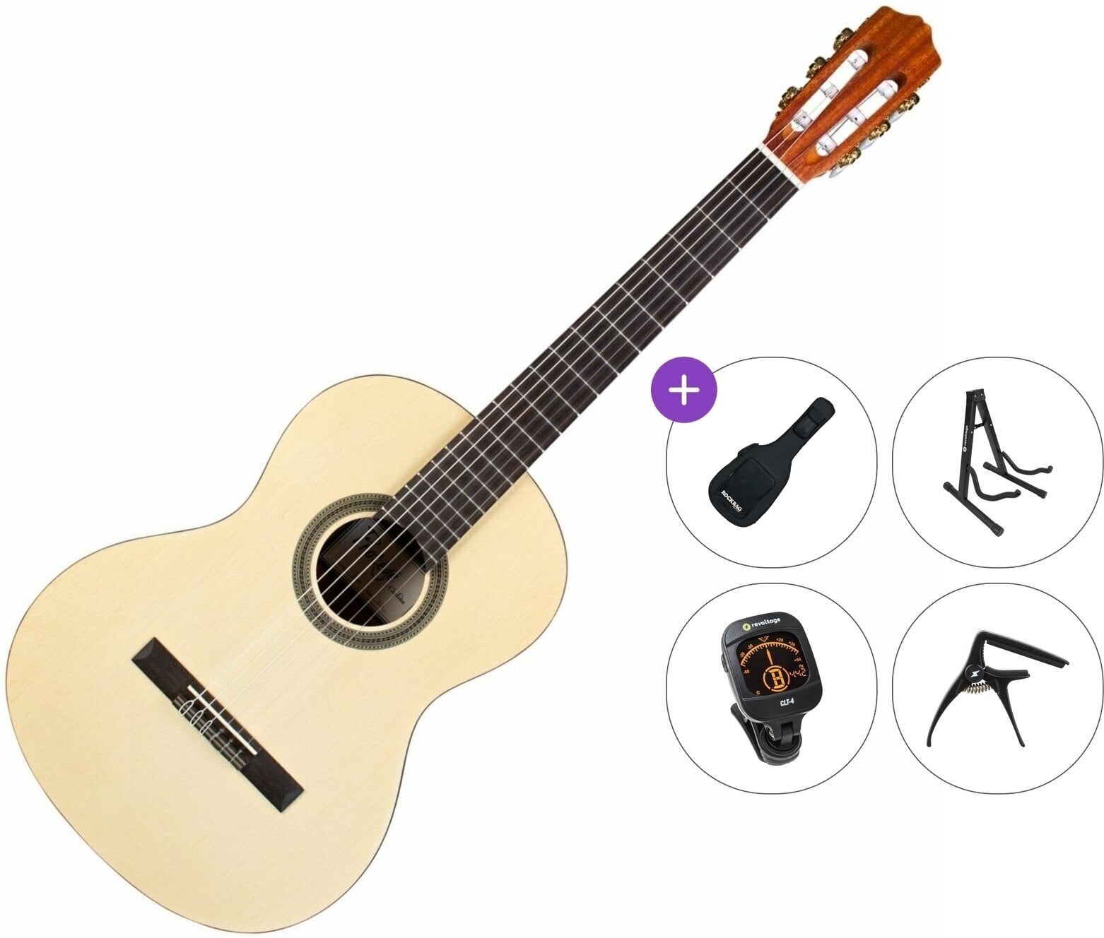 Classical guitar Cordoba C1M 3/4 Premium SET Natural Classical guitar