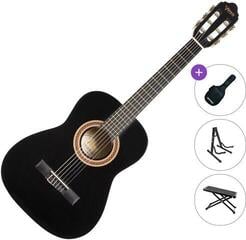 Klasikinė gitara Valencia VC102 Standard SET Black Klasikinė gitara