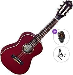 Classical guitar Ortega R121 Standard SET Wine Red Classical guitar