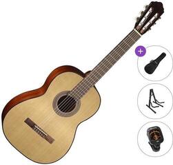 Classical guitar Cort AC200 Standard SET 4/4 Open Pore Natural Classical guitar