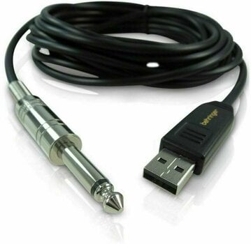 USB kabel Behringer Guitar 2 USB Černá 5 m USB kabel - 1