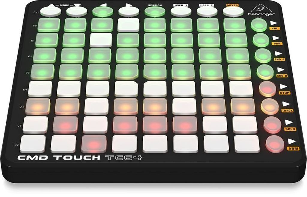 MIDI kontroler, MIDI ovladač Behringer CMD Touch TC64